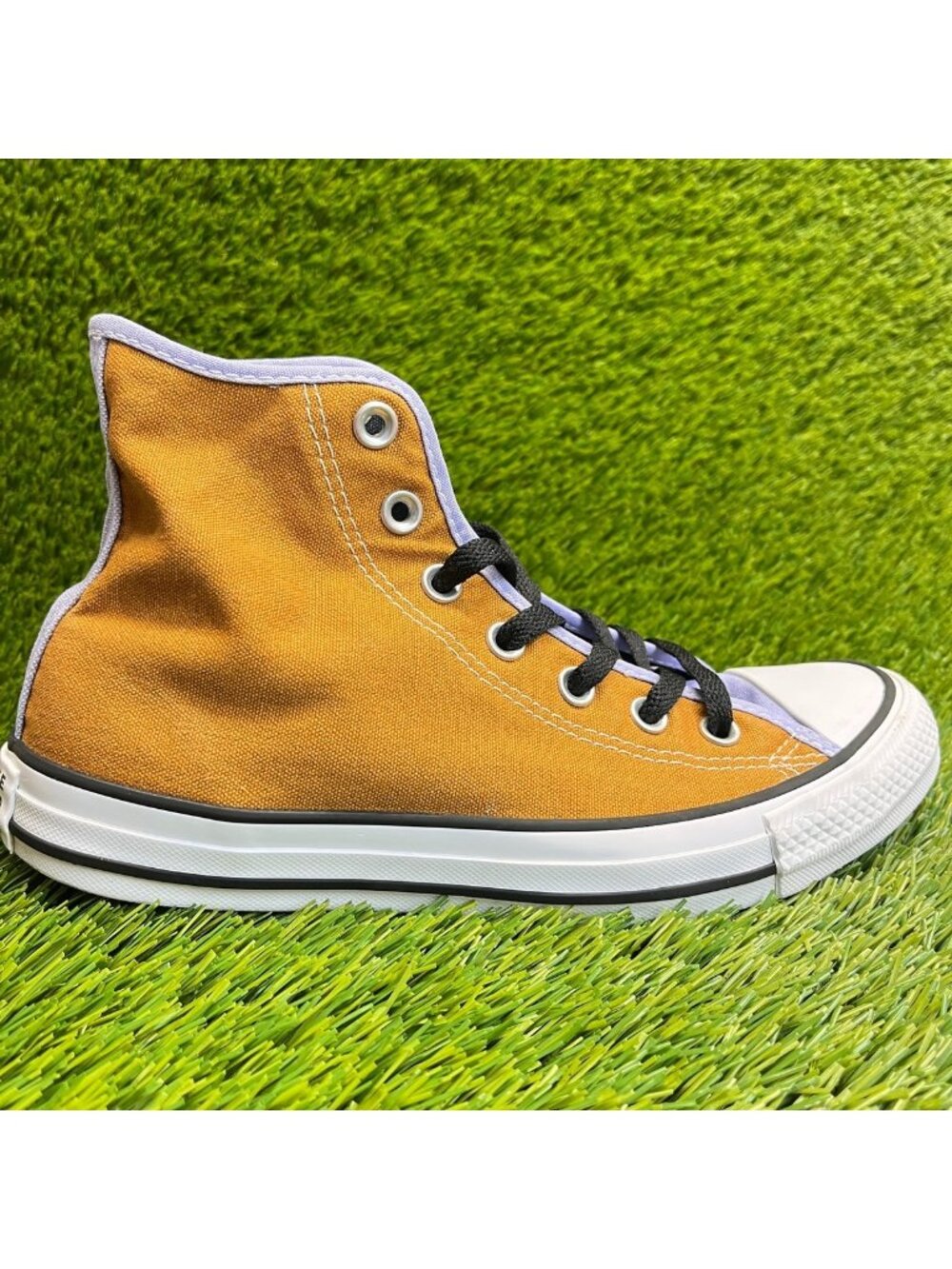 Converse Chuck Taylor All Star Womens Size 8 Gold Palm Athletic Shoes Sneakers